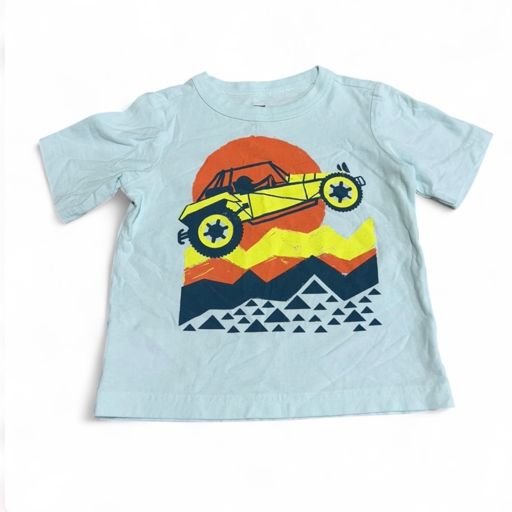 Tea Collection Desert‎ Sunset Dune Buggy Short Sleeve Tee Size 12-18M